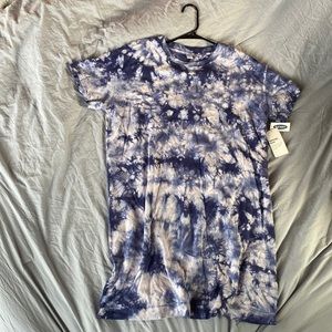 NWT Old Navy Women’s Tie-Dye T-Shirt Shift Dress — Size M!